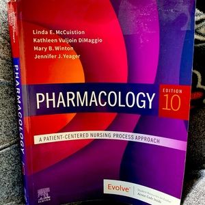 Pharmacology nursing book